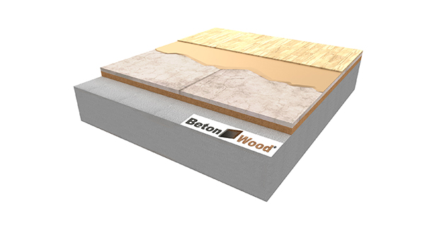 Pavimento in fibra di legno e cementolegno con autolivellante